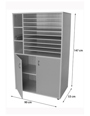 MUEBLE ARMARIO Y CARTULINERO  HAYA MOBEDUC...
