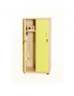 MUEBLE TAQUILLA 2 NIÑOS 125 CM ALTO CON LLAVE HAYA MOBEDUC 600613HPC18