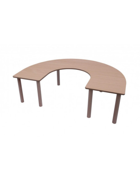 MESA EN "U" 150X100CM (TALLA 0 - 3) HAYA MOBEDUC 600556.10H140