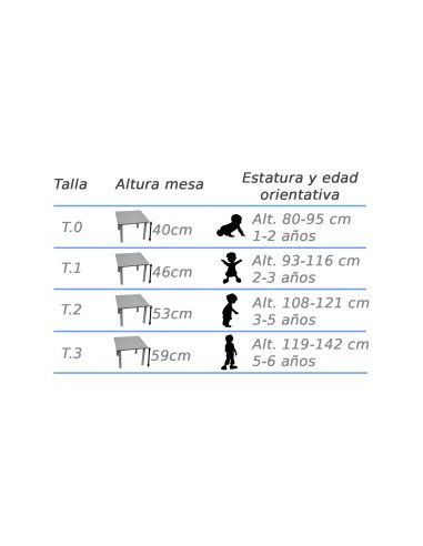 MESA DE LUZ HAYA MOBEDUC 600569H180