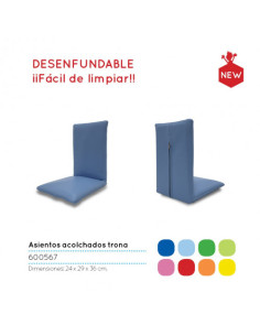 ASIENTOS ACOLCHADOS TRONA HAYA MOBEDUC 600567R