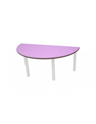 MESA SEMIREDONDA 120 CM (TALLA 1 - 3) HAYA...