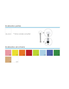 MESA REDONDA DIAM. 100 CM ( (TALLA 4-6) HAYA MOBEDUC 500619.10B174 2