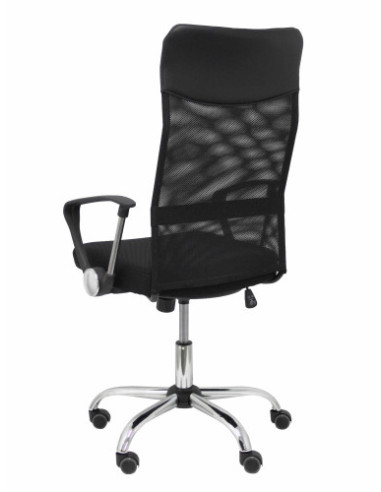 SILLA GONTAR RESPALDO MALLA NEGRO ASIENTO NEGRO...