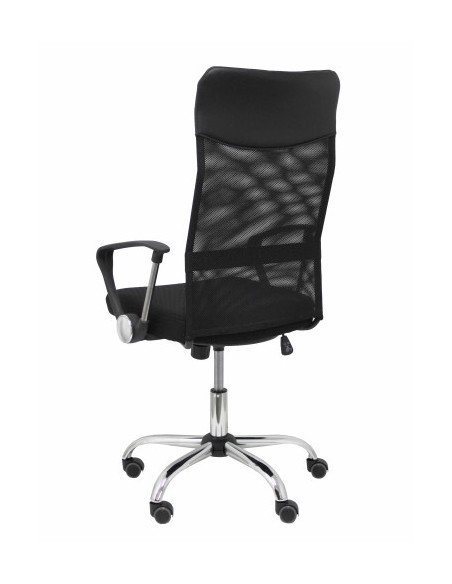 SILLA GONTAR RESPALDO MALLA NEGRO ASIENTO NEGRO PIQUERAS Y CRESPO 31DBNE