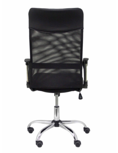 SILLA GONTAR RESPALDO MALLA NEGRO ASIENTO NEGRO...