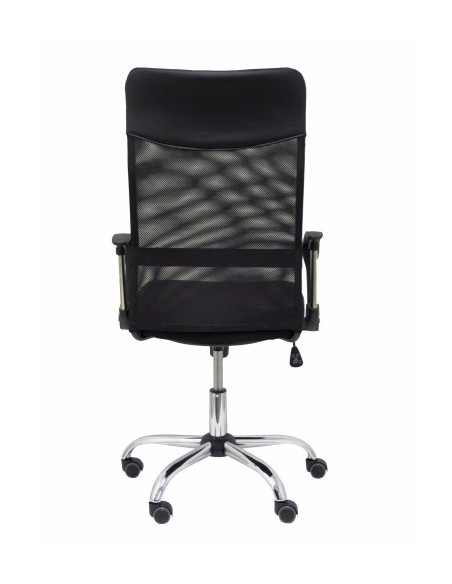 SILLA GONTAR RESPALDO MALLA NEGRO ASIENTO NEGRO PIQUERAS Y CRESPO 31DBNE