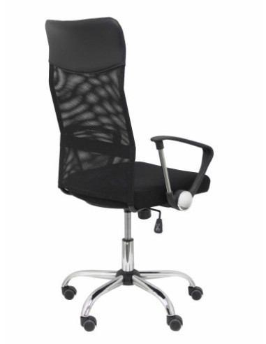 SILLA GONTAR RESPALDO MALLA NEGRO ASIENTO NEGRO...