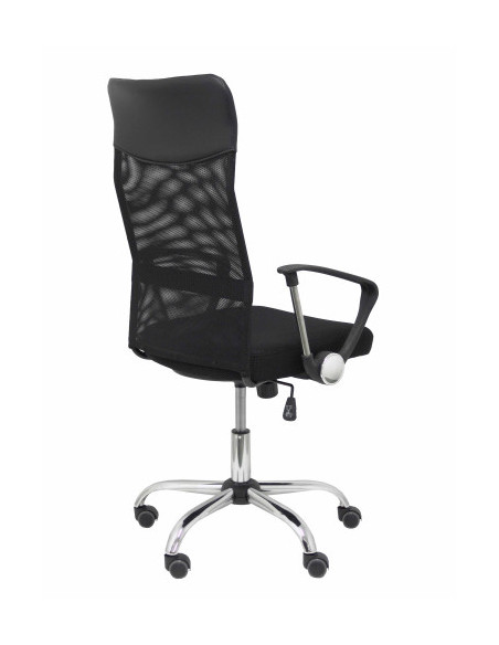 SILLA GONTAR RESPALDO MALLA NEGRO ASIENTO NEGRO PIQUERAS Y CRESPO 31DBNE