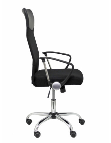 SILLA GONTAR RESPALDO MALLA NEGRO ASIENTO NEGRO...