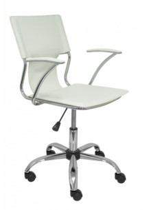 SILLA BOGARRA BLANCA PIQUERAS Y CRESPO 214BL