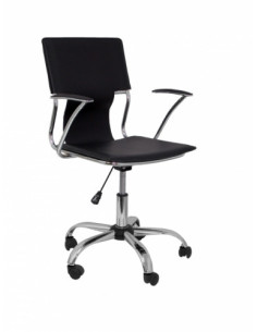 SILLA BOGARRA NEGRO PIQUERAS Y CRESPO 214NE