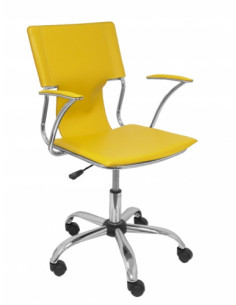 SILLA BOGARRA AMARILLA PIQUERAS Y CRESPO 214AM