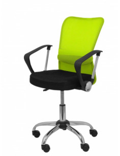 SILLA INFANTIL CARDENETE RESPALDO MALLA VERDE / NEGRO PIQUERAS Y CRESPO 238GVNE