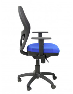 SILLA JORQUERA MALLA NEGRA ASIENTO BALI AZUL PIQUERAS Y CRESPO 15SNBALI229 2