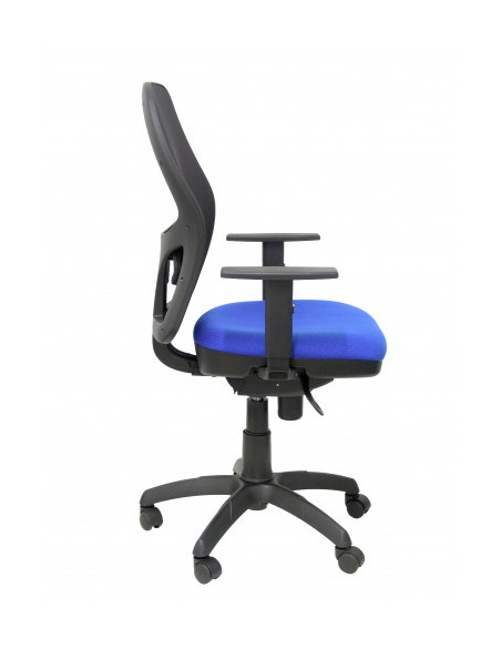 SILLA JORQUERA MALLA NEGRA ASIENTO BALI AZUL PIQUERAS Y CRESPO 15SNBALI229