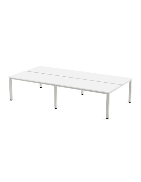 KIT EXECUTIVE MESA 320 X 163 BLANCO / BLANCO ROCADA 2203AM04