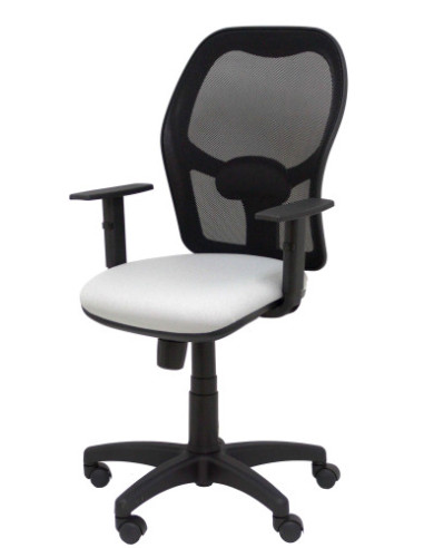 SILLA ALOCÉN MALLA NEGRA ASIENTO BALI GRIS...