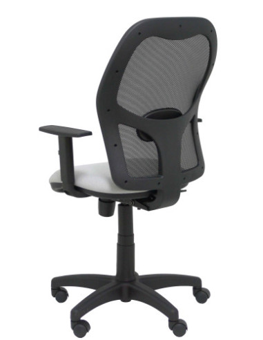 SILLA ALOCÉN MALLA NEGRA ASIENTO BALI GRIS...