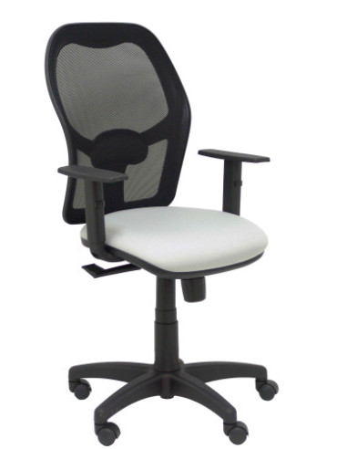 SILLA ALOCÉN MALLA NEGRA ASIENTO BALI GRIS...