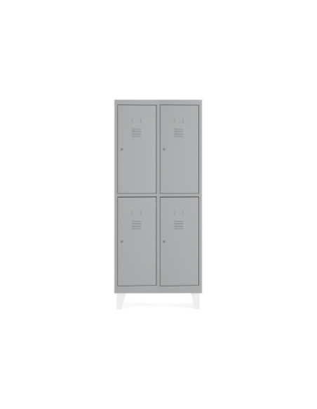 TAQUILLA 300 2 MODULOS 2 PUERTAS 180x60x50CM RAL7035 ROCADA T302M2P7035-7035