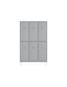 TAQUILLA 300 3 MODULOS 2 PUERTAS 180x900x50CM RAL7035 ROCADA T303M2P7035-7035