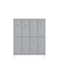 TAQUILLA 300 4 MODULOS 2 PUERTAS 180x1200x50CM RAL7035 ROCADA T304M2P7035-7035