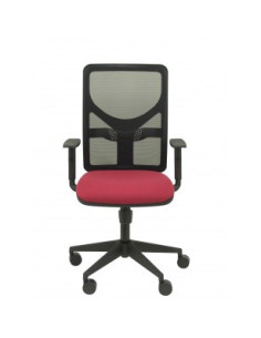 SILLA MOTILLA MALLA NEGRA ASIENTO BALI GRANATE BRAZO REGULABLE PIQUERAS Y CRESPO 21SM840B933B10CRN65 2