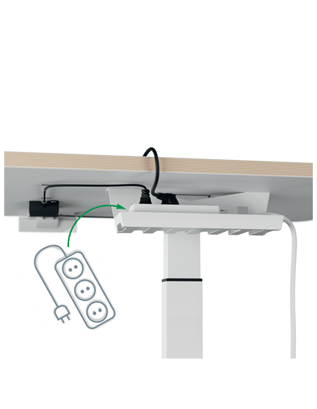 MESA ELEVABLE ELÉCTRICA PEQUEÑA LEITZ ERGO LEITZ 65340001