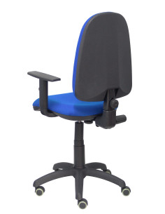 SILLA OFICINA OPERATIVA APOYABRAZOS REGULABLES AYNA AZUL PIQUERAS Y CRESPO 04CPBALI229B10RP 2