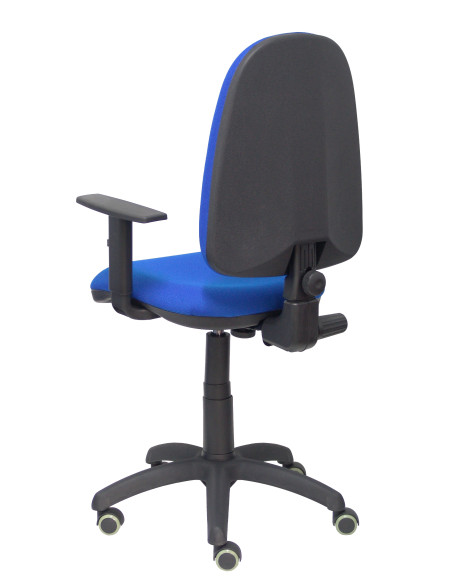 SILLA OFICINA OPERATIVA APOYABRAZOS REGULABLES AYNA AZUL PIQUERAS Y CRESPO 04CPBALI229B10RP