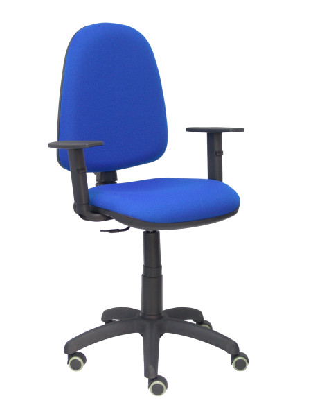 SILLA OFICINA OPERATIVA APOYABRAZOS REGULABLES AYNA AZUL PIQUERAS Y CRESPO 04CPBALI229B10RP