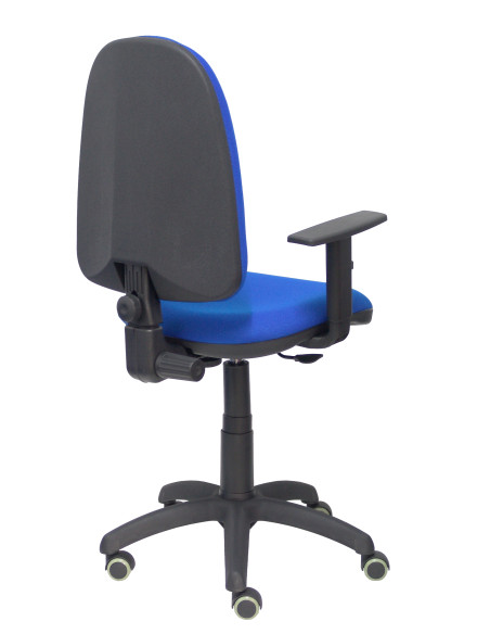 SILLA OFICINA OPERATIVA APOYABRAZOS REGULABLES AYNA AZUL PIQUERAS Y CRESPO 04CPBALI229B10RP
