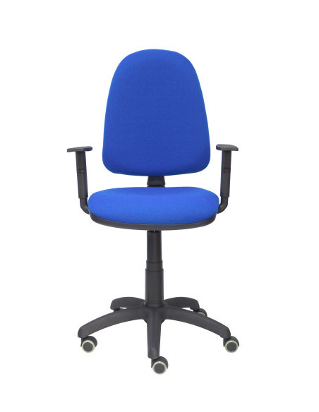 SILLA OFICINA OPERATIVA APOYABRAZOS REGULABLES AYNA AZUL PIQUERAS Y CRESPO 04CPBALI229B10RP