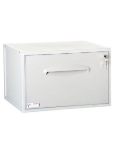 MÓDULO ARCHISYSTEM PARA CARPETAS COLGANTES DIN A4 Y FOLIO 356X474X303 MM GRIS ARCHIVO 2000 8301C GS