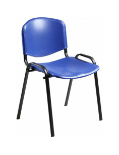 SILLA CONFIDENTE LOIRA PLÁSTICO AZUL UNISIT D5PS/BL