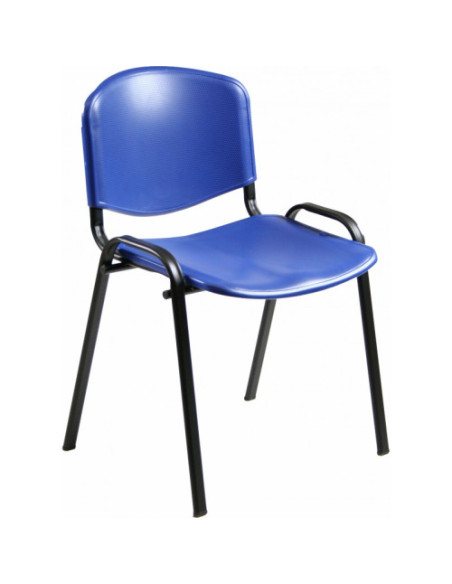 SILLA CONFIDENTE LOIRA PLÁSTICO AZUL UNISIT D5PS/BL