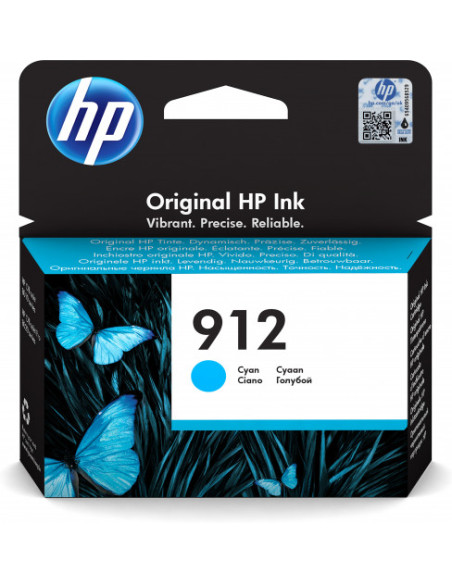 HP CARTUCHO TINTA HP 912 CIAN OJ 8022 (3YL77AE) HP CARTUCHO TINTA HP 912 CIAN OJ 8022 (3YL77AE)
