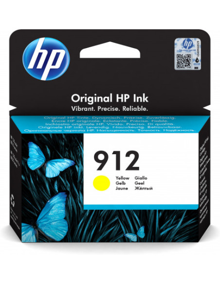 HP CARTUCHO TINTA HP 912 AMARILLO OJ 8022 (3YL79AE) HP CARTUCHO TINTA HP 912 AMARILLO OJ 8022 (3YL79AE)