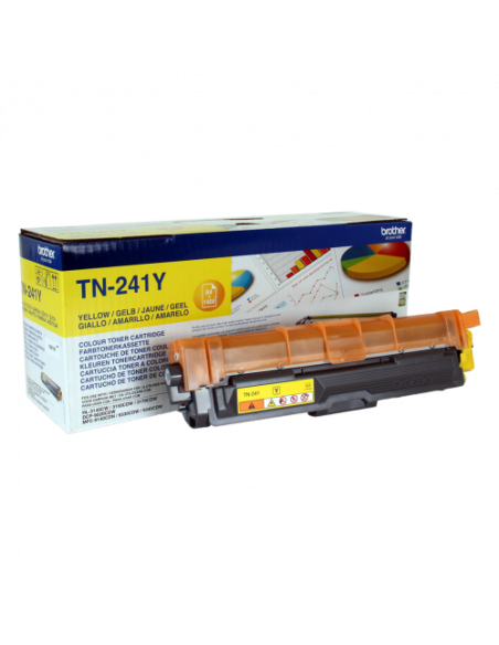 BROTHER TONER TN241Y  HL3140CW/HL3150CDW BROTHER TONER TN241Y  HL3140CW/HL3150CDW