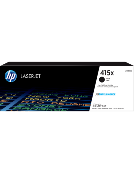 HP TONER 415X NEGRO ALTA CAPACIDAD LASER JET M479/M454 (W2030X)