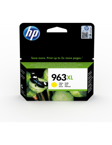 HP CARTUCHO TINTA Nº 963 XL AMARILLO OFFICEJET9010 (3JA29AE) HP CARTUCHO TINTA Nº 963 XL AMARILLO OFFICEJET9010 (3JA29AE)