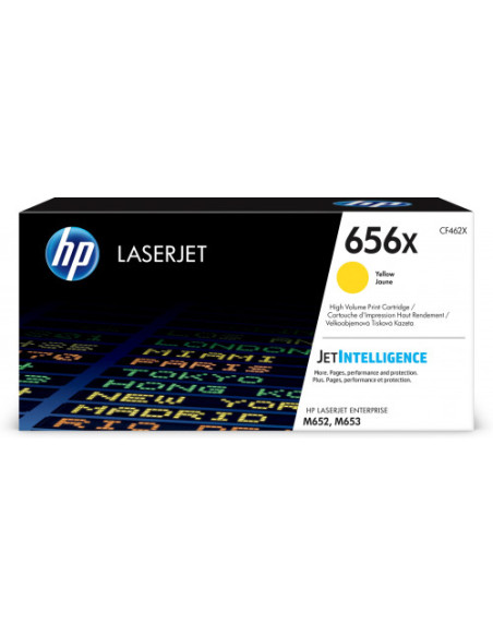 HP TONER 656X AMARILLO ALTA CAPACIDAD LASERJET M652 (CF462X) HP TONER 656X AMARILLO ALTA CAPACIDAD LASERJET M652 (CF462X)