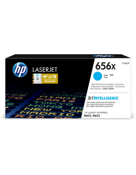 HP 656X TONER CIAN ALTA CAPACIDAD HP656X (CF461X)