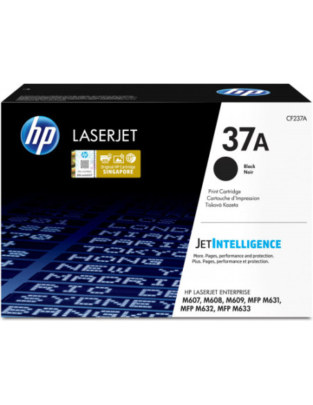 HP TONER 37A NEGRO LASERJET PRO M607/M608 (CF237A) HP TONER 37A NEGRO LASERJET PRO M607/M608 (CF237A)