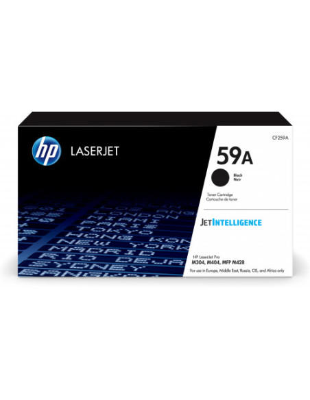 HP TONER 59A NEGRO LASERJET PRO M404/MFP 429 (CF259A) HP TONER 59A NEGRO LASERJET PRO M404/MFP 429 (CF259A)