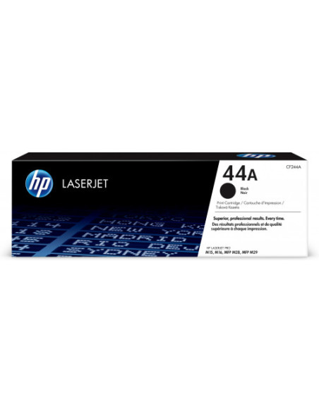 HP TONER 44A NEGRO LASERJET PRO M15/M28 (CF244A) HP TONER 44A NEGRO LASERJET PRO M15/M28 (CF244A)