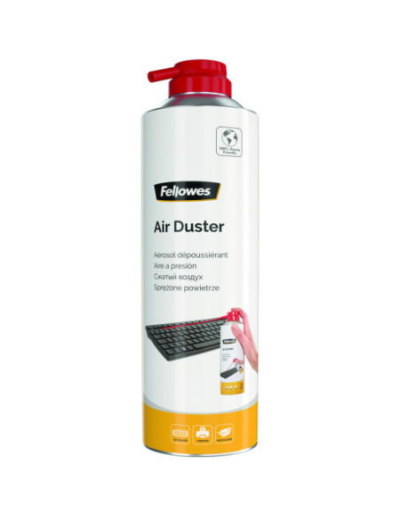 SPRAY DE AIRE A PRESIÓN TURBO INVERTIBLE 400ML FELLOWES 9977804 SPRAY DE AIRE A PRESIÓN TURBO INVERTIBLE 400ML FELLOWES 9977804