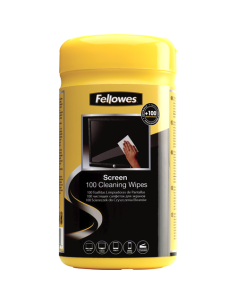 DISPENSADOR 100 TOALLITAS LIMPIADORAS PANTALLA FELLOWES 9970330