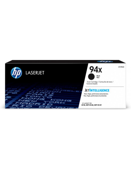 HP TONER 94X NEGRO ALTA CAPACIDAD LASERJET PRO M118/M148 (CF294X)